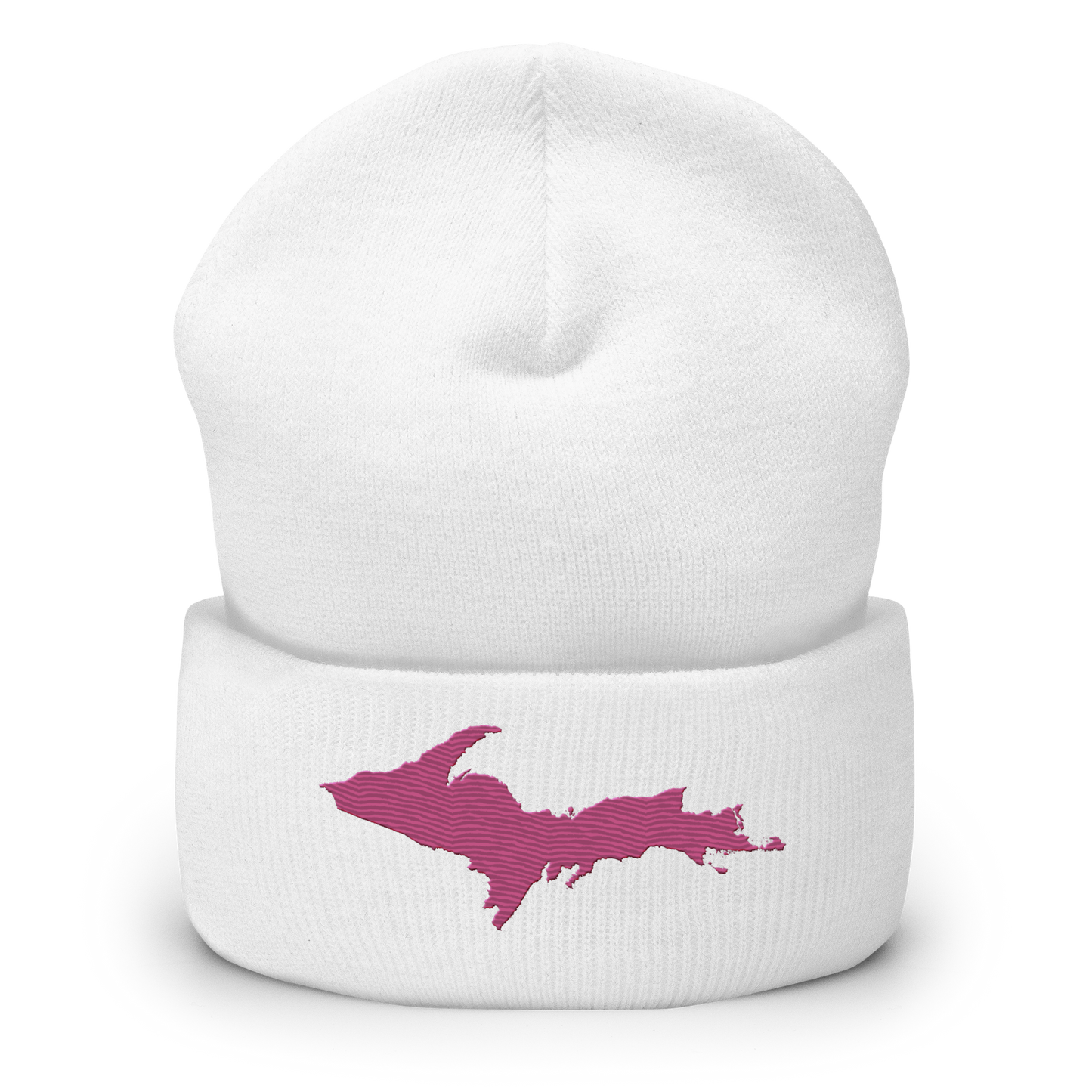 Upper Peninsula Cuffed Beanie | Apple Blossom Pink