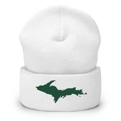 Upper Peninsula Cuffed Beanie | Superior Green