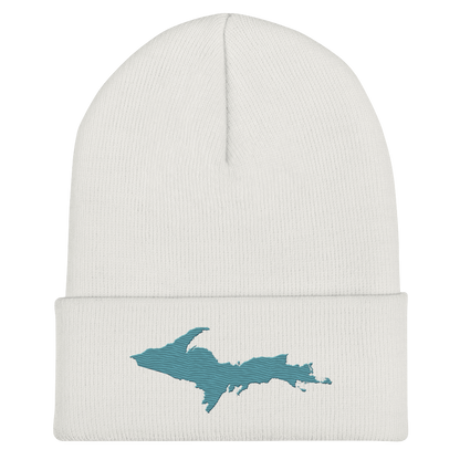 Upper Peninsula Cuffed Beanie | Huron Blue