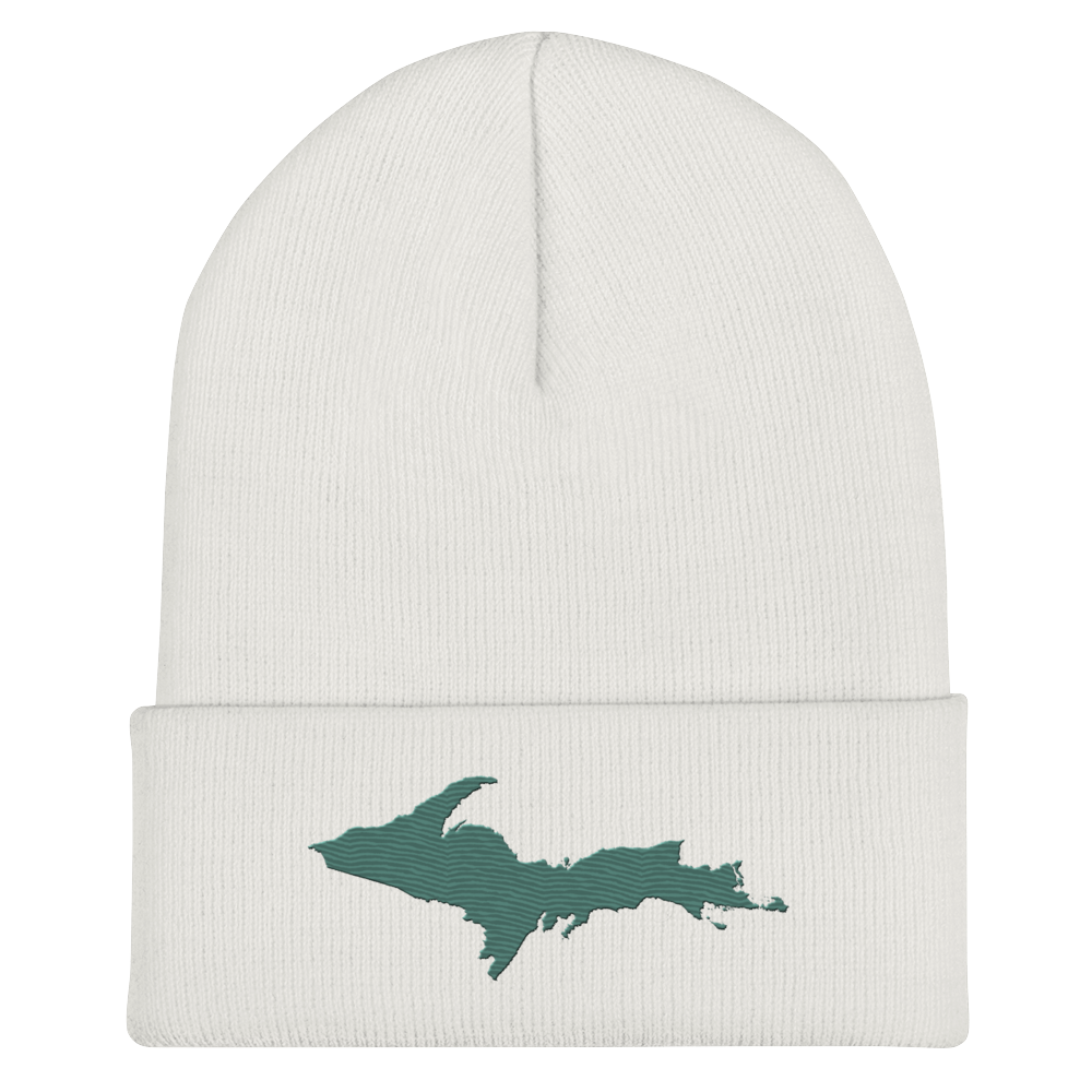 Upper Peninsula Cuffed Beanie | Copper Green