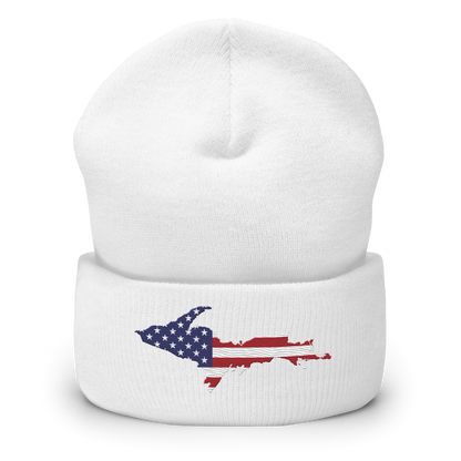 Upper Peninsula Cuffed Beanie | Patriotic Edition