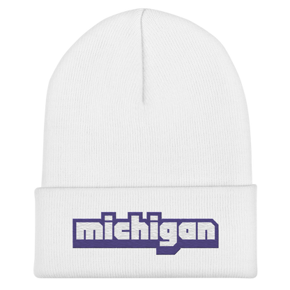 'Michigan' Cuffed Beanie | Livestreaming Parody