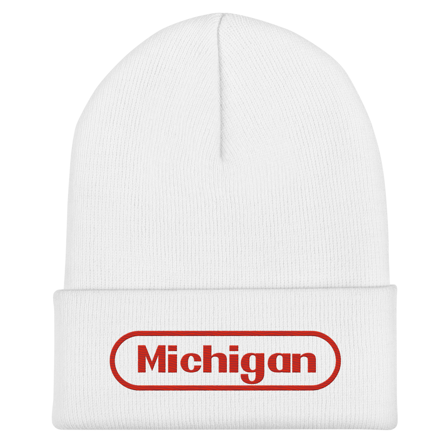 'Michigan' Cuffed Beanie | Video Game Parody