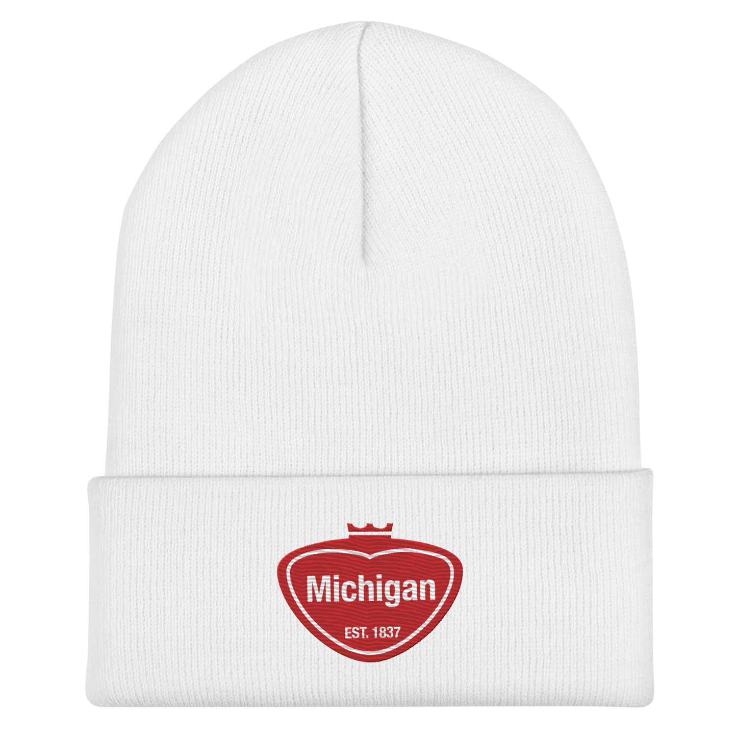 'Michigan' Cuffed Beanie | Local Sodapop Parody