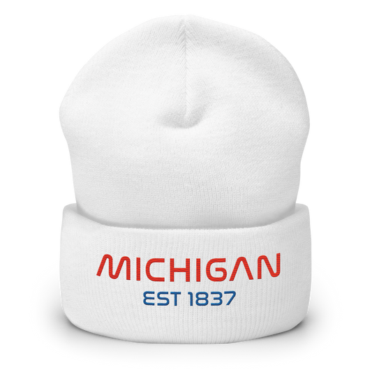 'Michigan' Cuffed Beanie | Space Agency Parody