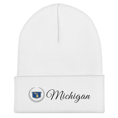 'Michigan' Cuffed Beanie | Luxury Vehicle Parody