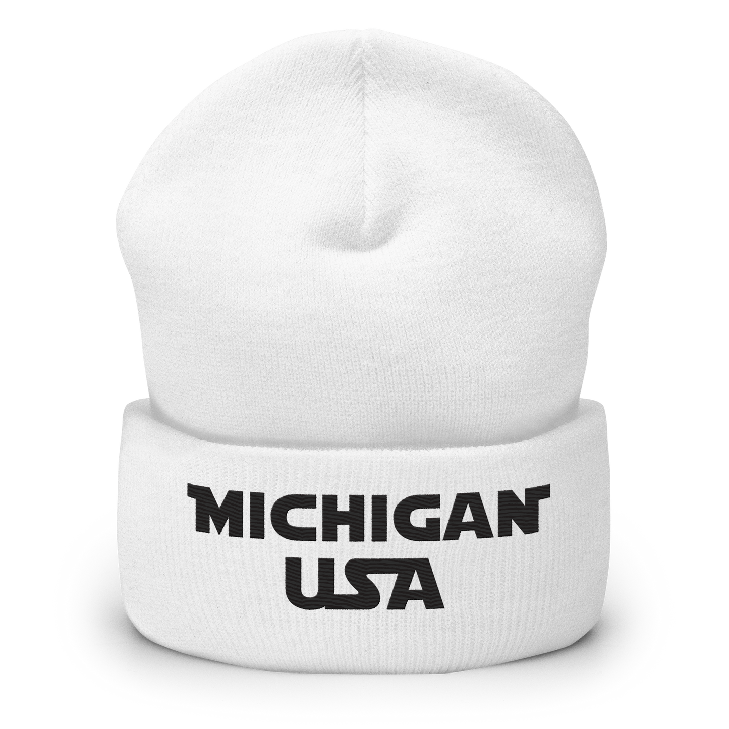 'Michigan USA' Cuffed Beanie | Epic Sci-Fi Parody