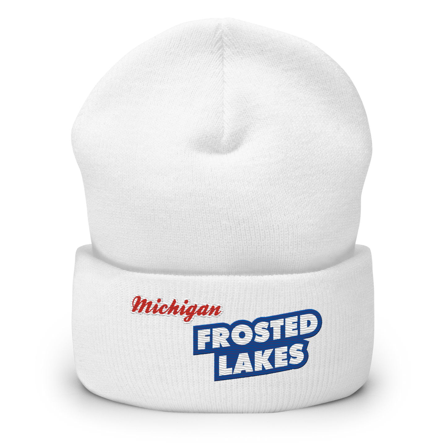 'Michigan Frosted Lakes' Cuffed Beanie | Cereal Parody