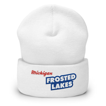 'Michigan Frosted Lakes' Cuffed Beanie | Cereal Parody