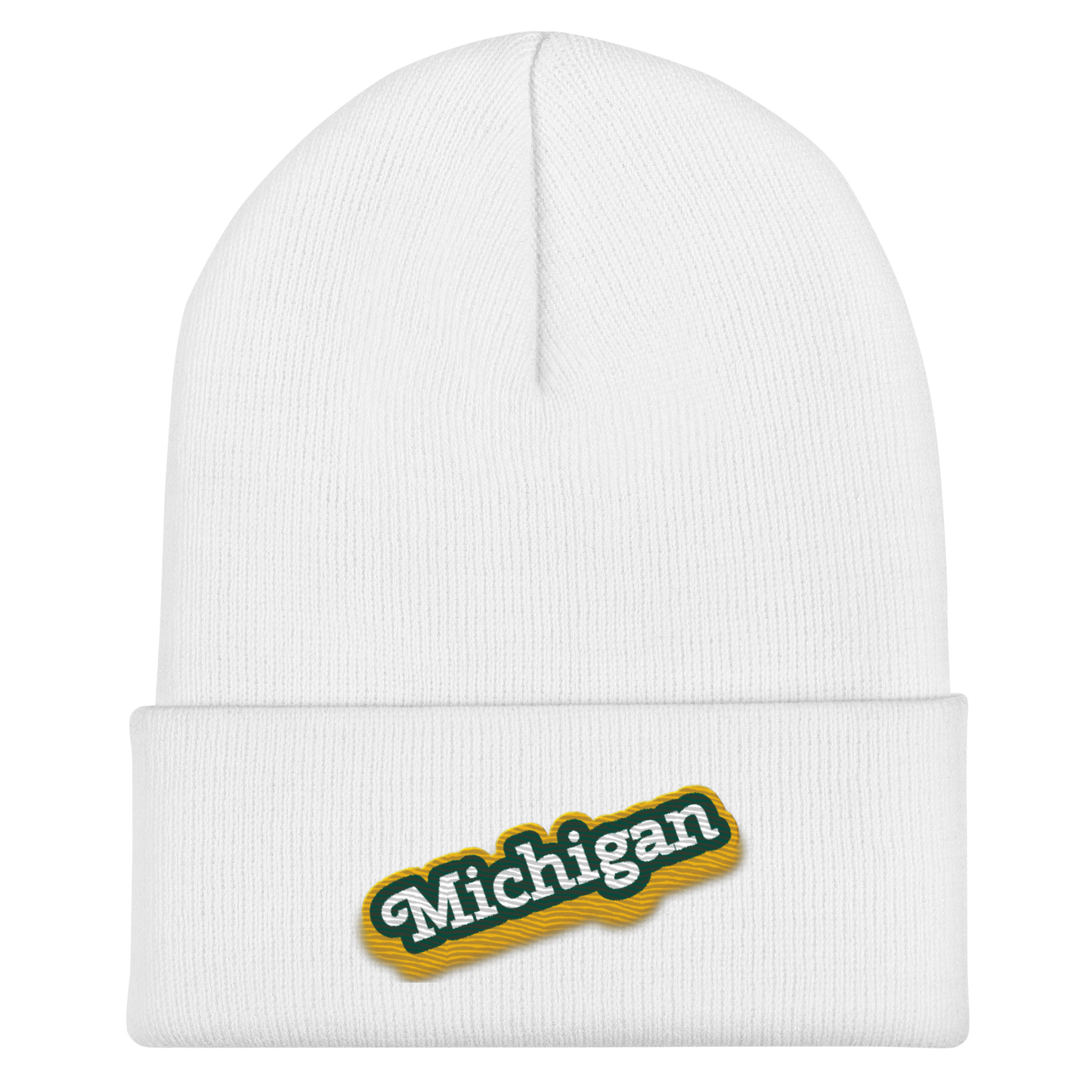 'Michigan' Cuffed Beanie | Ginger Pop Parody