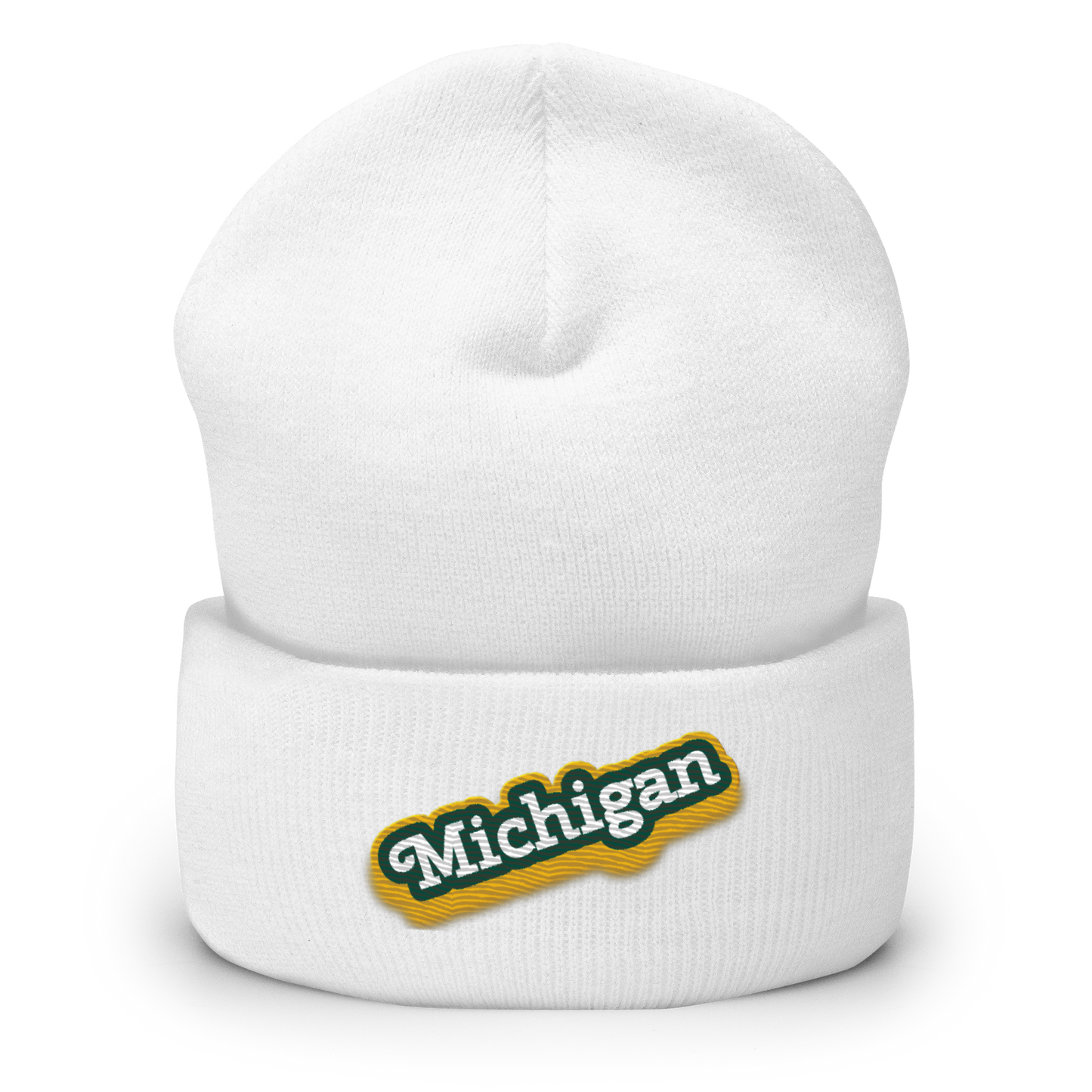 'Michigan' Cuffed Beanie | Ginger Pop Parody