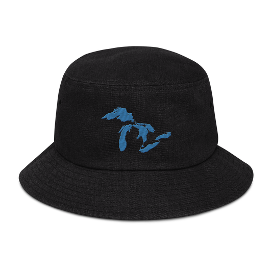 Great Lakes Denim Bucket Hat (Superior Blue)