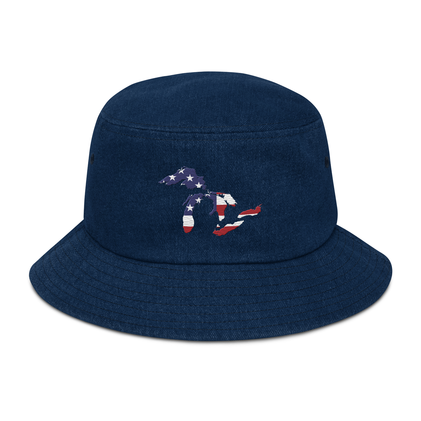 Great Lakes Denim Bucket Hat (Patriotic Edition)