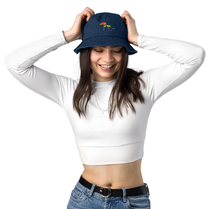 Great Lakes Denim Bucket Cap (Rainbow Pride Edition)