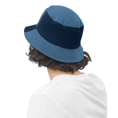 Michigan Upper Peninsula Denim Bucket Hat (French-Canadian Edition)