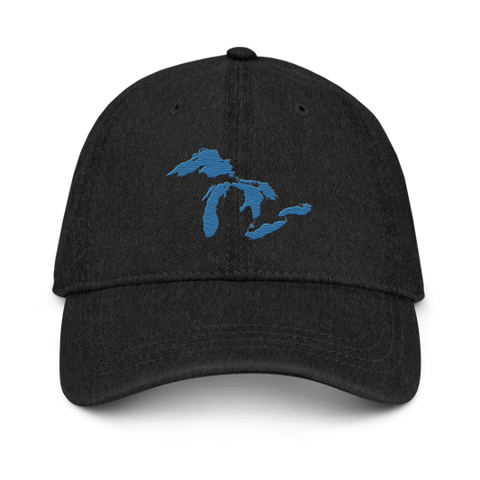 Great Lakes Denim Baseball Cap (Superior Blue)