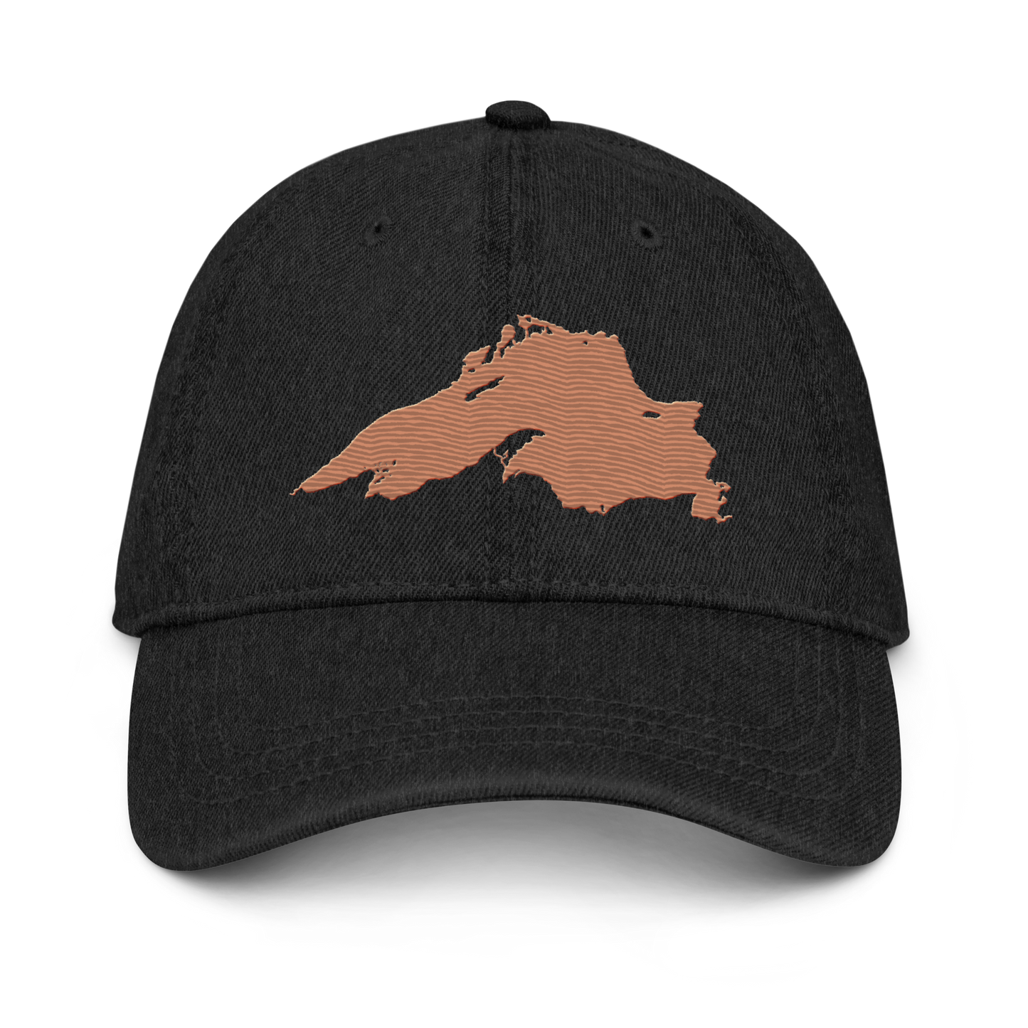 Lake Superior Denim Baseball Cap | Copper