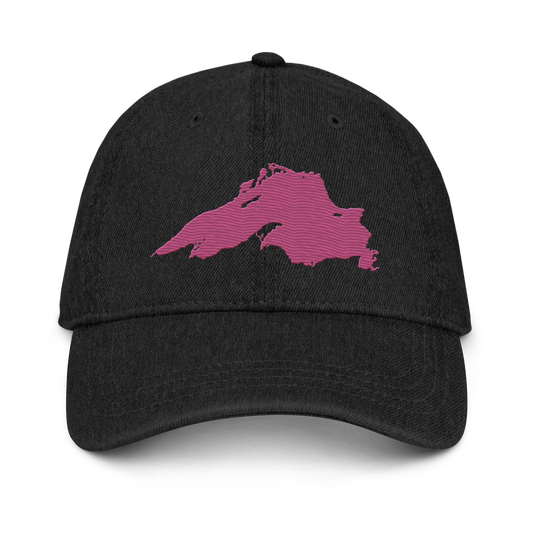 Lake Superior Denim Baseball Cap | Apple Blossom Pink