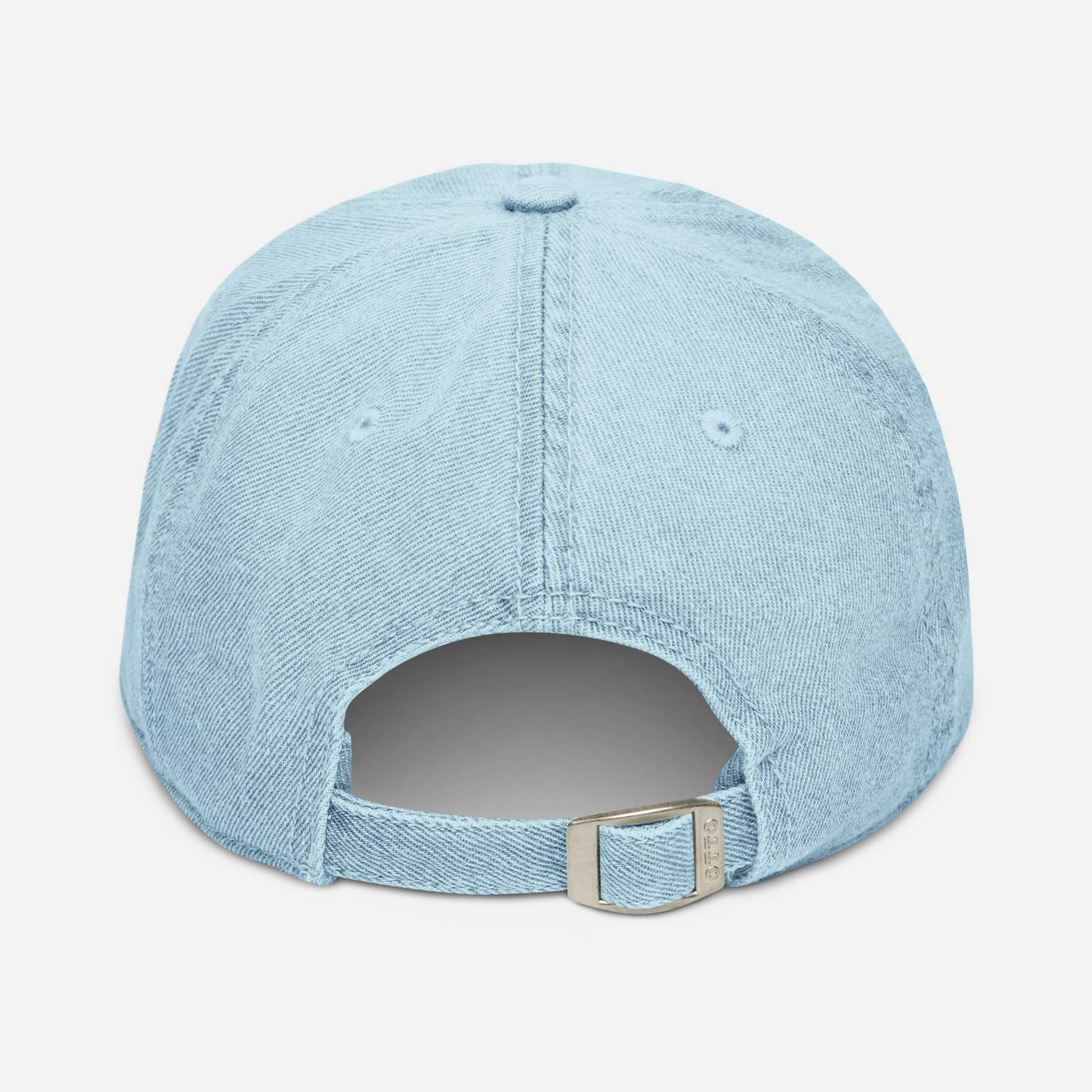 '313 Detroit Michigan' Denim Baseball Cap | Bourbon Blue