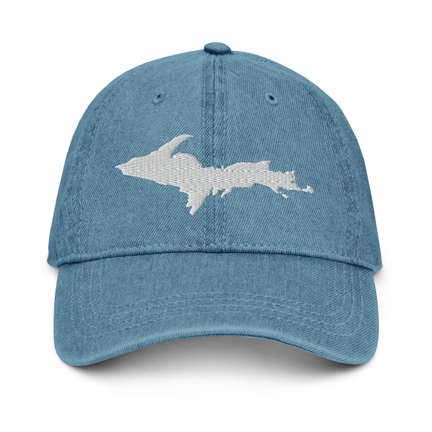 Upper Peninsula Denim Baseball Cap