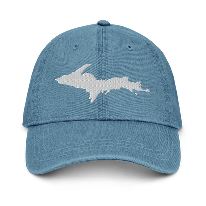 Upper Peninsula Denim Baseball Cap