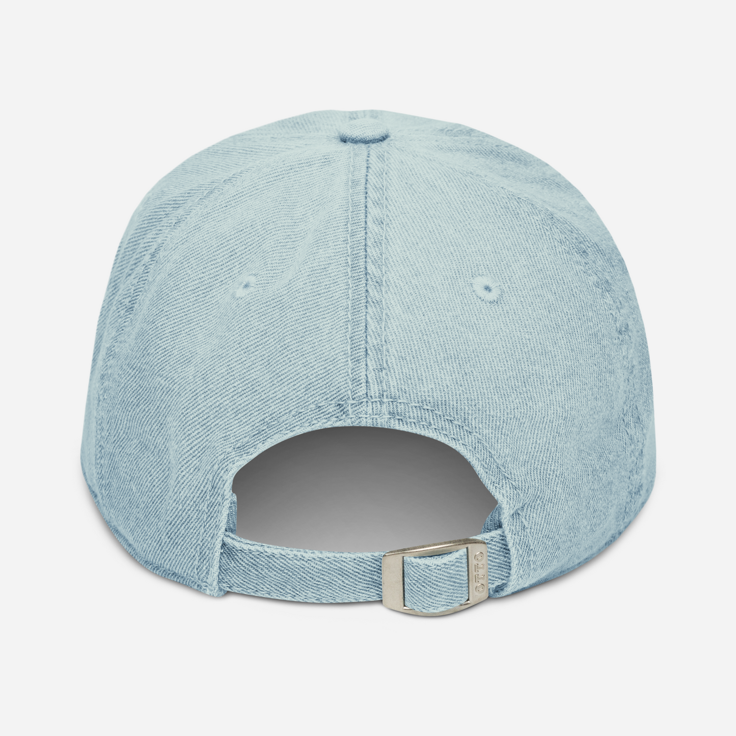 Lake Superior Denim Baseball Cap | Maple Leaf Orange