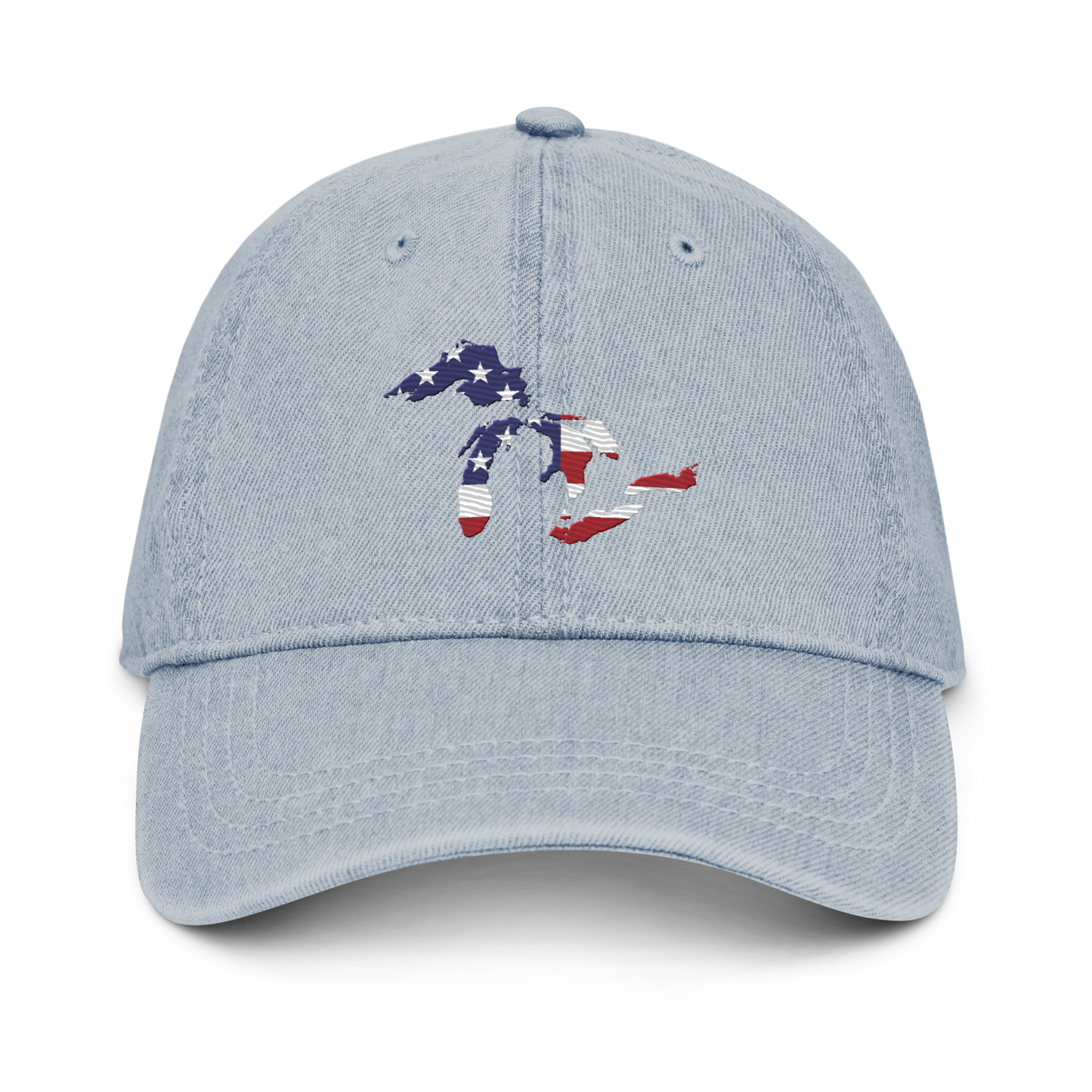 Great Lakes Denim Baseball Cap (Patriotic Edition)