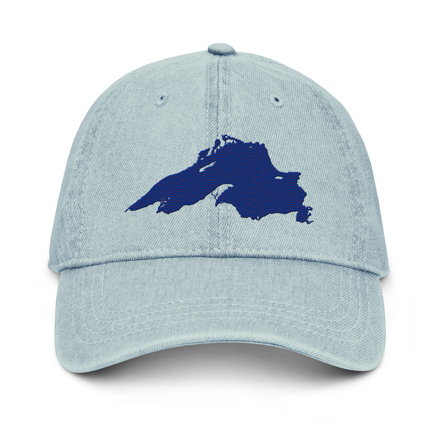 Lake Superior Denim Baseball Cap | Bourbon Blue