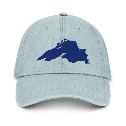 Lake Superior Denim Baseball Cap | Bourbon Blue