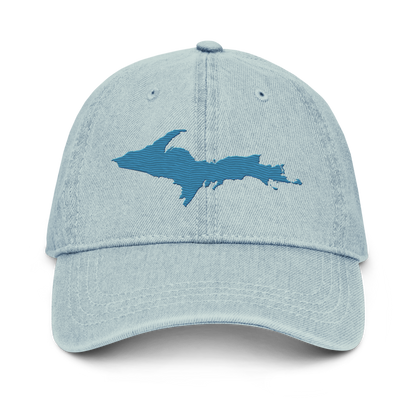 Upper Peninsula Denim Baseball Cap | Traverse Blue