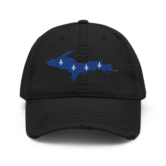 Michigan Upper Peninsula Distressed Dad Hat (French-Canadian Edition)