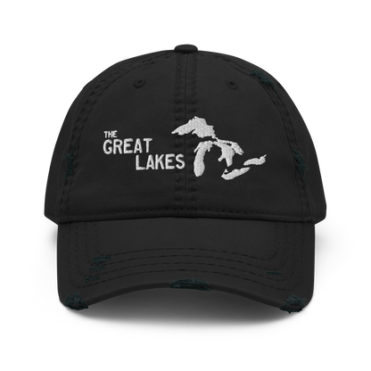 'The Great Lakes' Distressed Dad Hat