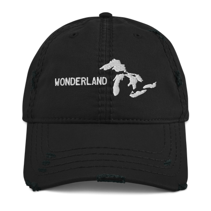 Great Lakes 'Wonderland' Distressed Dad Hat