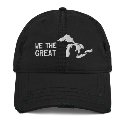 Great Lakes 'We The Great' Distressed Dad Hat