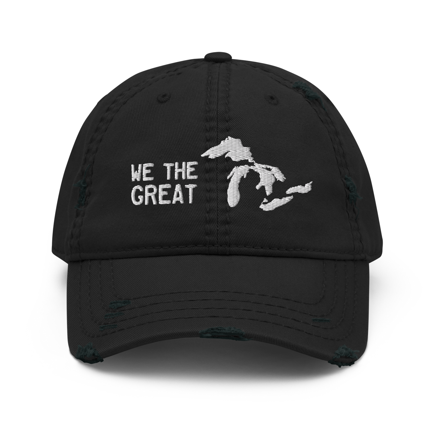 Great Lakes 'We The Great' Distressed Dad Hat