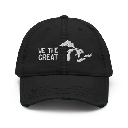 Great Lakes 'We The Great' Distressed Dad Hat