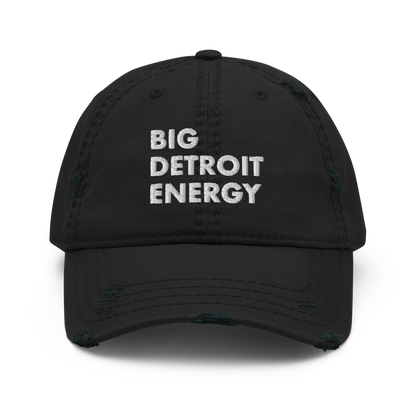 'Big Detroit Energy' Distressed Dad Hat