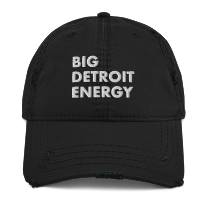 'Big Detroit Energy' Distressed Dad Hat