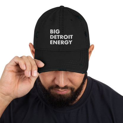 'Big Detroit Energy' Distressed Dad Hat