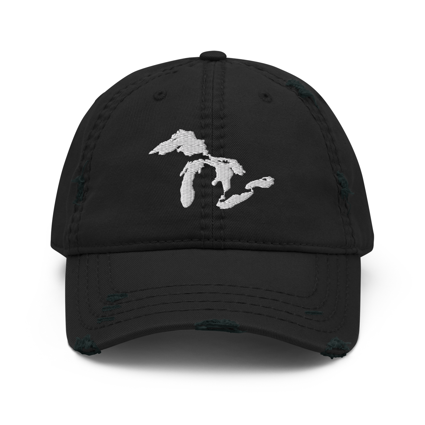 Great Lakes Distressed Dad Hat