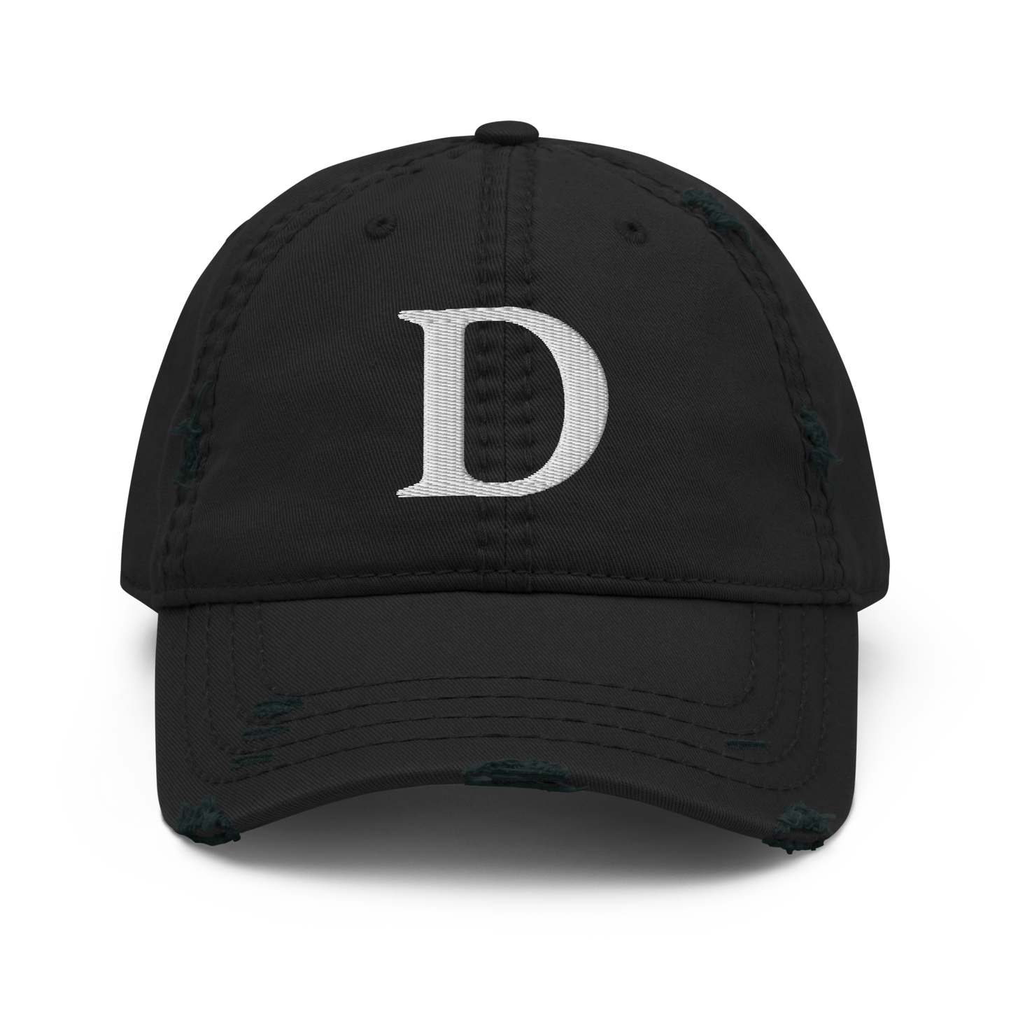 Detroit 'Old French D' Distressed Dad Hat