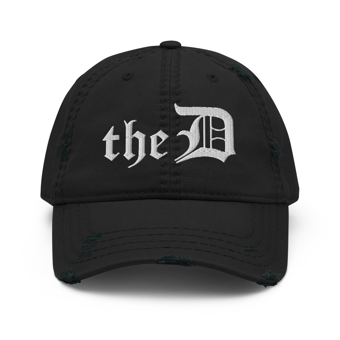 Detroit 'The D' Distressed Dad Hat