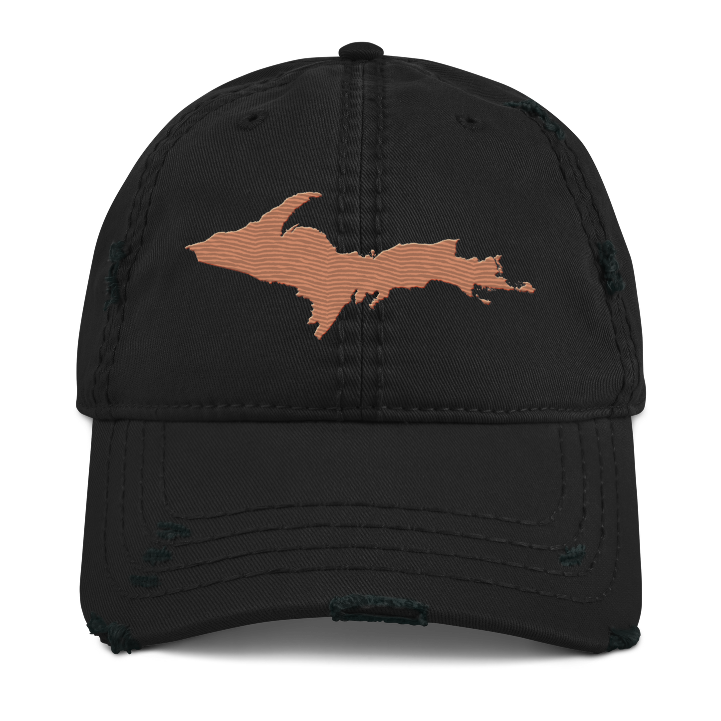 Upper Peninsula Distressed Dad Hat | Copper