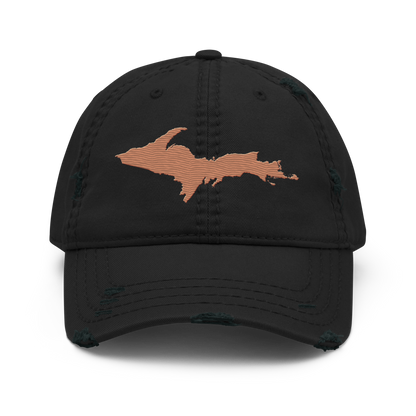 Upper Peninsula Distressed Dad Hat | Copper