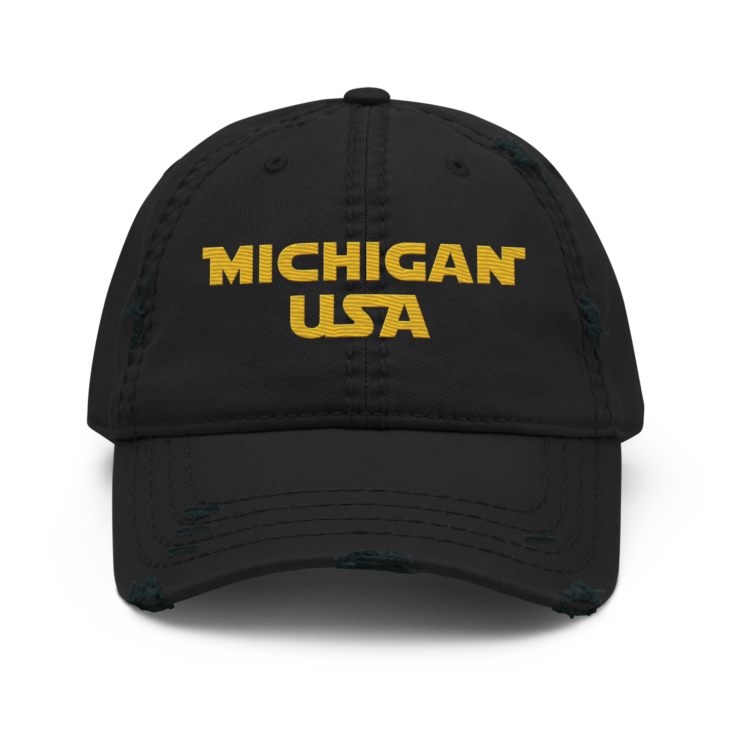 'Michigan USA' Distressed Dad Hat | Epic Sci-Fi Parody