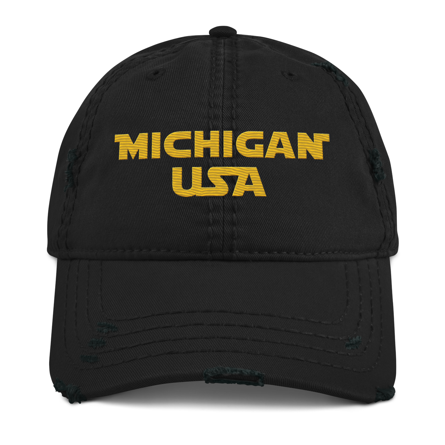 'Michigan USA' Distressed Dad Hat | Epic Sci-Fi Parody