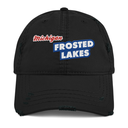 'Michigan Frosted Lakes' Distressed Dad Hat | Cereal Parody