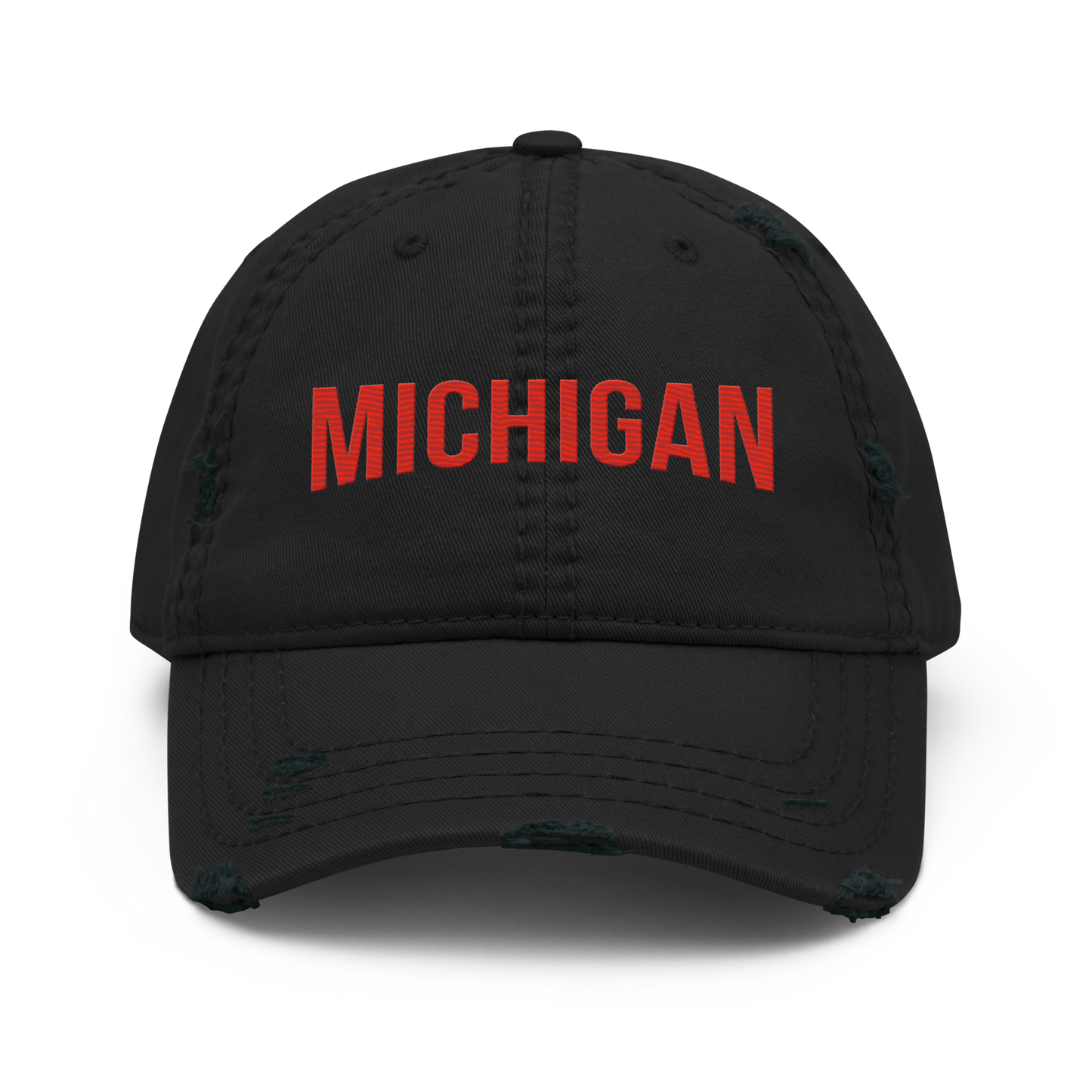 'Michigan' Distressed Dad Hat | Streaming Parody