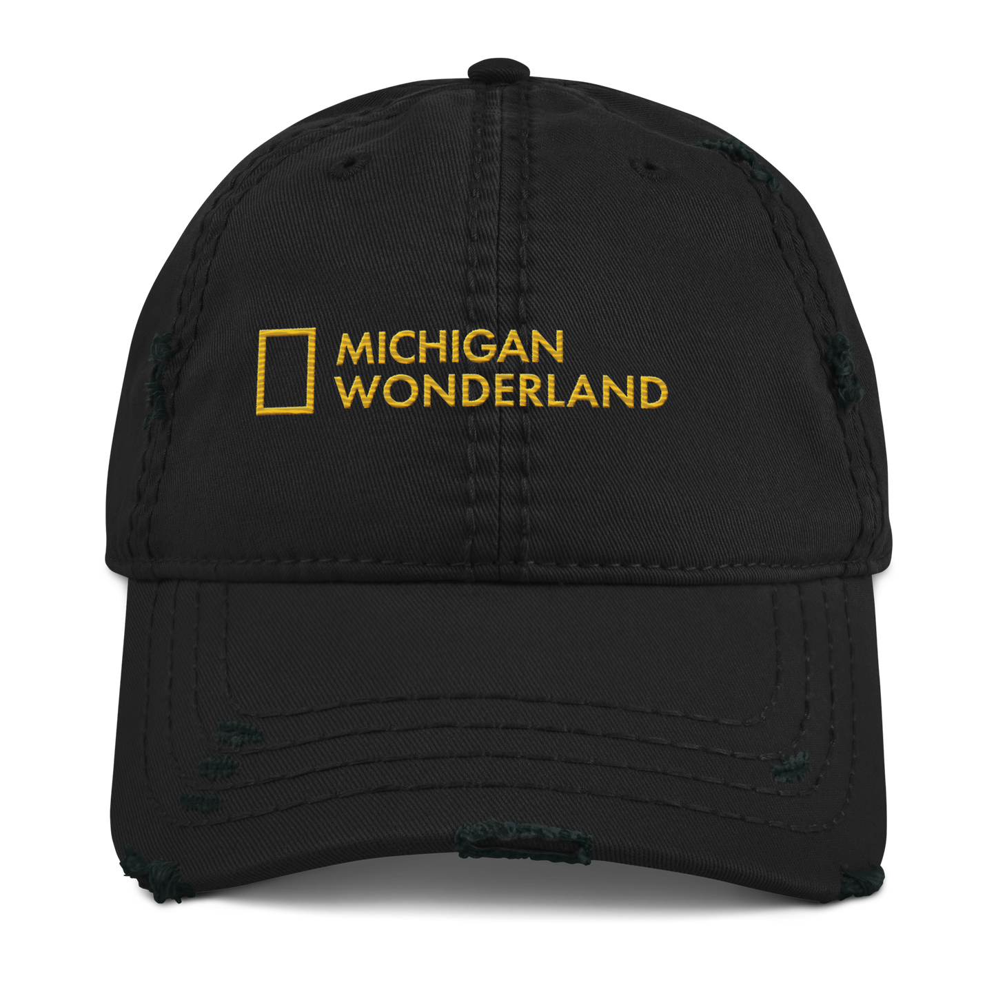 'Michigan Wonderland' Distressed Dad Hat | Magazine Parody