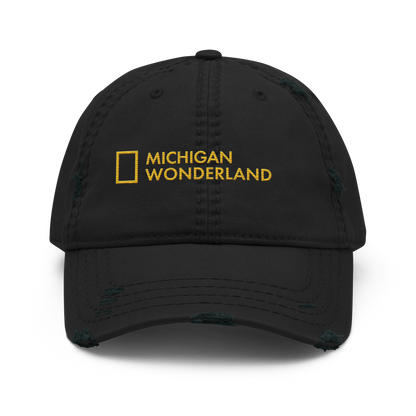 'Michigan Wonderland' Distressed Dad Hat | Magazine Parody